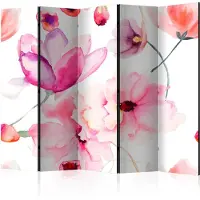 Artgeist Pink Flowers II [Room Dividers] sermi