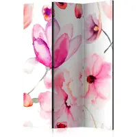 Artgeist Pink Flowers [Room Dividers] sermi