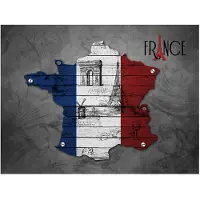 Artgeist France (symbols) fototapetti