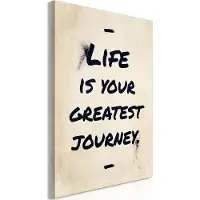 Artgeist Life is Your Greates Journey (1 Part) Vertical taulu