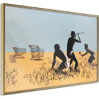 Artgeist Banksy: Trolley Hunters juliste