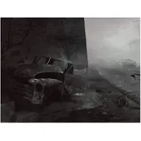 Artgeist Pelon kaupunki fototapetti