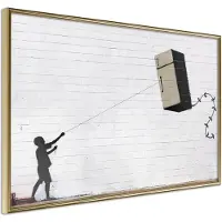 Artgeist Banksy: Fridge Kite juliste