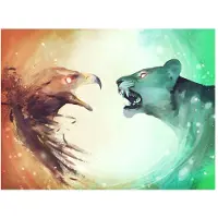 Artgeist Interspecies clash fototapetti