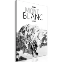 Artgeist Mont Blanc (1 Part) Vertical taulu