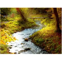 Artgeist brook (sunrise) fototapetti
