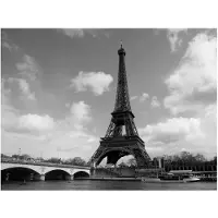 Artgeist Seine and Eiffel Tower fototapetti