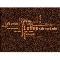Artgeist Latte, espresso, cappucino... fototapetti