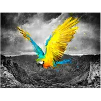 Artgeist Exotic parrot fototapetti