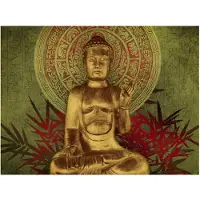 Artgeist Golden Buddha fototapetti