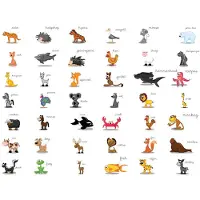 Artgeist Learning by playing (animals) fototapetti