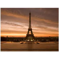 Artgeist Eiffel tower aamunkoitteessa fototapetti