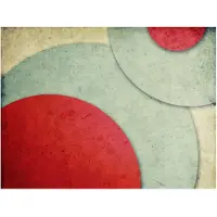 Artgeist circles - retro style fototapetti