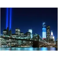 Artgeist Floodlights over NYC fototapetti