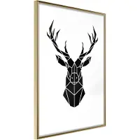 Artgeist Geometric Stag juliste