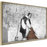 Artgeist Banksy: Sweep It Under the Carpet juliste