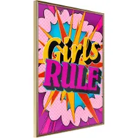 Artgeist Girls Rule (Colour) juliste