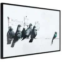 Artgeist Banksy: Pigeons juliste