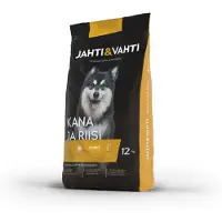 Jahti & Vahti Kana ja Riisi 12 kg koiran täysravinto