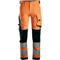 Snickers 6343 High-Vis joustavat työhousut