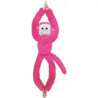 DELUXEBASE Eco Classic Tree Huggers Pink Squirrel Monkey 78 cm apina pehmo