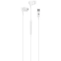 MusicSound USB-C in-ear kuulokkeet valkoinen