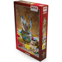 Nova Puzzle My Paints and Brushes 1000p palapeli