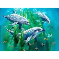 DELUXEBASE 3D LiveLife Pictures Dolphin Kelp Bed juliste