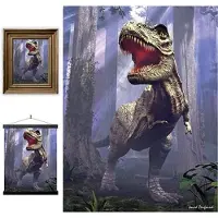 DELUXEBASE 3D LiveLife Pictures T-Rex Scene juliste