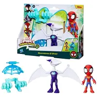 Spiderman Marvel and Amazing Friends Dino-Webs hahmo ja tarvike (lajitelma)
