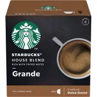 Starbucks House Blend kahvikapselit By Nescafe Dolce gusto
