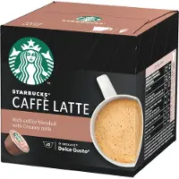 Starbucks Caffe Latte Dolce Gusto kahvikapselit 12 kpl