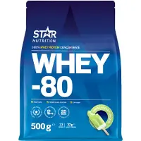 Star Nutrition Whey-80 Vanilla Pear 500g heraproteiini