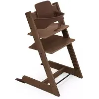 Stokke Tripp Trapp ja Baby Set etukaari -paketti Oak Warm Brown -tuoli & Baby Set 2