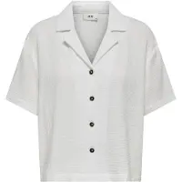 JDY Jdytheis Life 2/4 Loose Shirt Wvn Noos - White - M