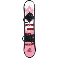 ISPORT pinkki 110 cm lasten lumilauta