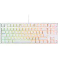 Ducky ONE 3 TKL Pure White RGB Hotswap Pelinäppäimistö [MX Red]