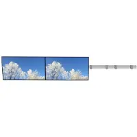 Hi Nd Videorivi - teline - kolmelle LCD-näytölle - Max 60 kg - recommended for 43"