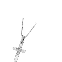 Saurum hopeinen rippiristi 5071 00 000
