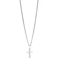 Saurum hopeinen rippiristi 5062