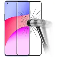 Mtp Products Koko Näytön Peittävä OnePlus 8 Pro Panssarilasi - 9H - Musta