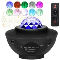 Mtp Products Starlight Lamppu Bluetooth Kaiuttimella ja Kaukosäätimellä