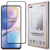 Saii 3D Premium OnePlus Nord 2 5G Panssarilasi - 9H, 2 Kpl. - Musta