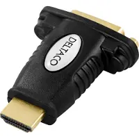 Deltaco HDMI cable - DVI-D, 1080p, black / 00100020 (00100020)