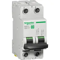 Schneider Electric Automaattirengas Multi9 C60H-DC 10A 2P C-karakteristiikka 500VDC UL1077