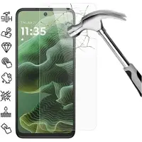 Mtp Products Motorola Moto G35 Temperoitu Panssarilasi - 9H - Case Friendly - Läpinäkyvä
