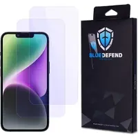 BlueDefend iPhone 14/16e Anti-Blue Light karkaistu lasi näytönsuoja - 2 kpl.