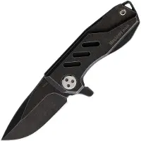 MecArmy Titanium Mini Linerlock Black