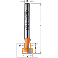 Cmt T-roilojyrsin 950.006.11 ; S=8 mm; D=19,5 mm