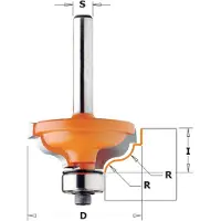 Cmt Profiilijyrsin B ; S=8 mm; D=34,2 mm